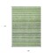 Homeroots 9' X 12' Artichoke Green And Olive Green Striped Washable Indoor Outdoor Area Rug 577791 - alternate 8