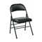 Office Star Products FF Series Folding Chair with Vinyl Seat and Back, Black FF-23324V - alternate 1