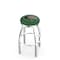 Holland Bar Stool Co 30" Chrome UAB Swivel Bar Stool, Accent Ring L8C2C30AlaBir - alternate 1