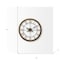 Homeroots 19" Brown Round Modern Farm Wall Clock 376254 - alternate 7