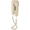 Zoro Select Standard Wall Phone, Beige T-25 CRM w/o MW - alternate 1