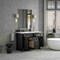 James Martin Vanities Brookfield 48 in. Single Vanity, Black Onyx w/ 3 CM Ethereal Noctis Silestone Top 547-V48-BKO-3ENC - alternate 6