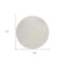 Homeroots 8' Ivory And Beige Round Floral Washable Indoor Outdoor Area Rug 594637 - alternate 8