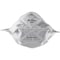 3M Particulate Respirator, N95, VFlex, Flat-Fold, Non-Adj. Straps, Metal Nose Clip, Universal, PK50 9105 - alternate 1