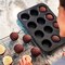 Calphalon 12 Cup Nonstick Heavy-Gauge Carbon Steel Muffin Pan in Silver 1826047 - alternate 4