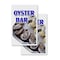 Signmission Oyster Bar, Vinyl Decals Only 24 Inch x 36 Inch, Vinyl Decal, 2PK DSB-2436-2PACK-Oyster Bar - alternate 1
