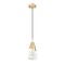 Z-Lite Aimie 1-Light Pendant, 7 in W, Modern Gold 828P7-MGLD - alternate 7