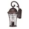 Homeroots XL Bronze Tapered Goblet Wall Light 398370 - alternate 5