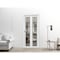 Sartodoors Sliding Closet Bi-fold Doors, Lucia 2366 White Silk with Clear Glass and Aluminum Strips, Sturdy T LUCIA2366BF-WS-64 x 80 (2* 32x80) - alternate 5