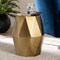 Baxton Studio Salman Geometric Bronze Metal Accent Table 259-14288-ZORO - alternate 8