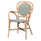 Bali & Pari Mattie Natural Rattan Bistro Dining Set, Green 269-14767-14771-ZORO - alternate 6