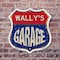 Signmission Wally's Garage, 6 Inch X 6 Inch, Plastic Sign SHI-P-6-383-WALLY - alternate 5