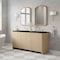 James Martin Vanities Gracyn 72" Double Vanity, Coastal Driftwood, w/ 3 CM Phantome Eclos Widespread Top D125-V72-CSD-WPHT - alternate 6
