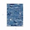 Homeroots 8' X 10' Navy Blue And Blue Abstract Washable Indoor Outdoor Area Rug 609259 - alternate 9