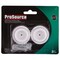 Prosource Door Stop, 1-3/4 in Dia Base, 1-25/32 in Dia Base x 15/16 in H Projection, Rubber 20276PHB-PS - alternate 3