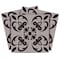 Homeroots 4" X 4" Black And White Orchid Peel And Stick Removable Tiles 390778 - alternate 3