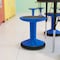 Flash Furniture Lucas Fixed Height Kids Flexible Active Stool w/Non-Skid Bottom in Blue, 16in. Seat Height BFT-9001F-16-BL-GG - alternate 7