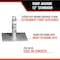 Malta Dynamics 12 in Roof Anchor-Galvanized Steel Tie-Off Point, For Wood, Steel, or Concrete A6320 - alternate 7