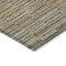 Homeroots 8' X 10' Orange Copper And Gray Striped Washable Indoor Outdoor Area Rug 587923 - alternate 7