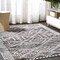 Jonathan Y Tayri Modern Tribal Geometric Brown/Ivory 3 ft. x 5 ft. Area Rug MOH501A-3 - alternate 8