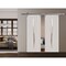 Sartodoors Modern Double Barn Door 56 x 96 inches, BASIC 3002 Ash Franko, 13FT Silver Rail Track Set, Solid BASIC3002DB-S-YAFR-5696 - alternate 5