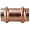 Apollo Coupling with Stop, 3/4 in, Press Fit, Copper, 300 psi Pressure XPRC34 - alternate 1