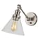 Jonathan Y Cowie 8" Iron/Glass Adjustable LED Wall Sconce, Nickel JYL7575B - alternate 1
