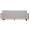 Homeroots 93" X 37" X 36" Light Taupe Polyester Sofa 374001 - alternate 4