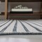 Jonathan Y Damon Classic Coastal Pinstripe Reversible Machine-Washable Navy/Cream 2 ft. x 8 ft. Runner Rug SVH102A-28 - alternate 8