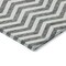 Homeroots 3' X 5' Gray And Ivory Chevron Washable Indoor Outdoor Area Rug 595313 - alternate 9