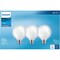 Signify 60W Equivalent Daylight G25 Medium Frosted LED Decorative Light Bulb, 3PK 567446 - alternate 5