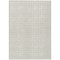Homeroots 3' X 5' Ivory And Beige Geometric Washable Indoor Outdoor Area Rug 614755 - alternate 6