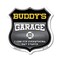 Signmission Buddy's Garage I Can Fix Everything But Stupid, 18 Inch X 18 Inch, Plastic Sign SHI-P-18-490-BUDDY - alternate 1
