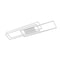 Jonathan Y Palco 39" Contemporary Minimalist Metal Adjustable Dimmable Geometric Integrated LED Flush Mount, Whi JYL7152B - alternate 14