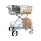 R&B Wire Products Utility Cart, Steel, 40 lb Load Capacity, 2 Shelves, 29-1/2" L, 16" W, 37" H 500 - alternate 2