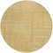 Homeroots 8' Gold And Ivory Round Geometric Washable Indoor Outdoor Area Rug 600824 - alternate 9