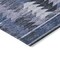 Homeroots 8' X 10' Navy Blue And Sky Blue Southwestern Washable Indoor Outdoor Area Rug 587335 - alternate 8