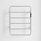 Edendirect 5-Bar Stainless Steel Electric Towel Warmer in Silver, Wall Mounted Towel Warmer ZR-EB01BR330 - alternate 6