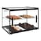 Koolmore 22 in. Tiered Pastry Display Case With Shelf and Sliding Door ETL Certified, 2.2 cu. ft. Capacity KM-DC-2CSBK - alternate 9