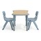 Flash Furniture 2 PC Plastic Activity Table and 2 Chairs Set, 10.5 inSeat Height-Dusty Blue YU-YCY-098-0032-RECT-TBL-DSTYBL-GG - alternate 8