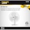 Powerzone PowerZone FT-40 Oscillating Table Fan, 120 V, 50 W, 3-Speed FT-40 - alternate 4
