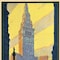 Homeroots Cleveland Union Terminal Vintage Travel Unframed Print Wall Art 394275 - alternate 4