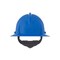 Msa Safety Hard Hat, Topgard, Full Brim, Polycarbonate, Fas-Trac III, Type 1, Class E, Blue 475389 - alternate 1