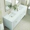 James Martin Vanities Myrrin 72in Double Vanity, Bright White w/ 3 CM Ethereal Noctis Silestone Top 485-V72-BW-FENC - alternate 6