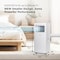 Tcl 6,000 BTU SACC 9,500 BTU ASHRAE Smart Portable Air Conditioner H6P44W - alternate 7