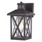 Vaxcel Rockford Outdoor Bronze Motion Dusk to Dawn Wall Sconce with Clear Seeded Glass Shade T0844 - alternate 1