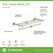 Symmons Dia 22 Inch Towel Shelf with Mounting Hardware 353TS-22-STN - alternate 4