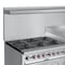 Koolmore 60 in. 6 Burner Commercial Natural Gas Range with 24 in. Griddle and Broiler KM-CRGB60-NG - alternate 9