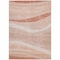 Homeroots 10' X 14' Salmon And Pink Abstract Washable Indoor Outdoor Area Rug 603712 - alternate 8