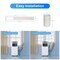 Edendirect 6,000 BTU Portable Air Conditioner Cools 450 Sq. Ft. with Heater, Dehumidifier and Remote in White ED-OX-10KH - alternate 9